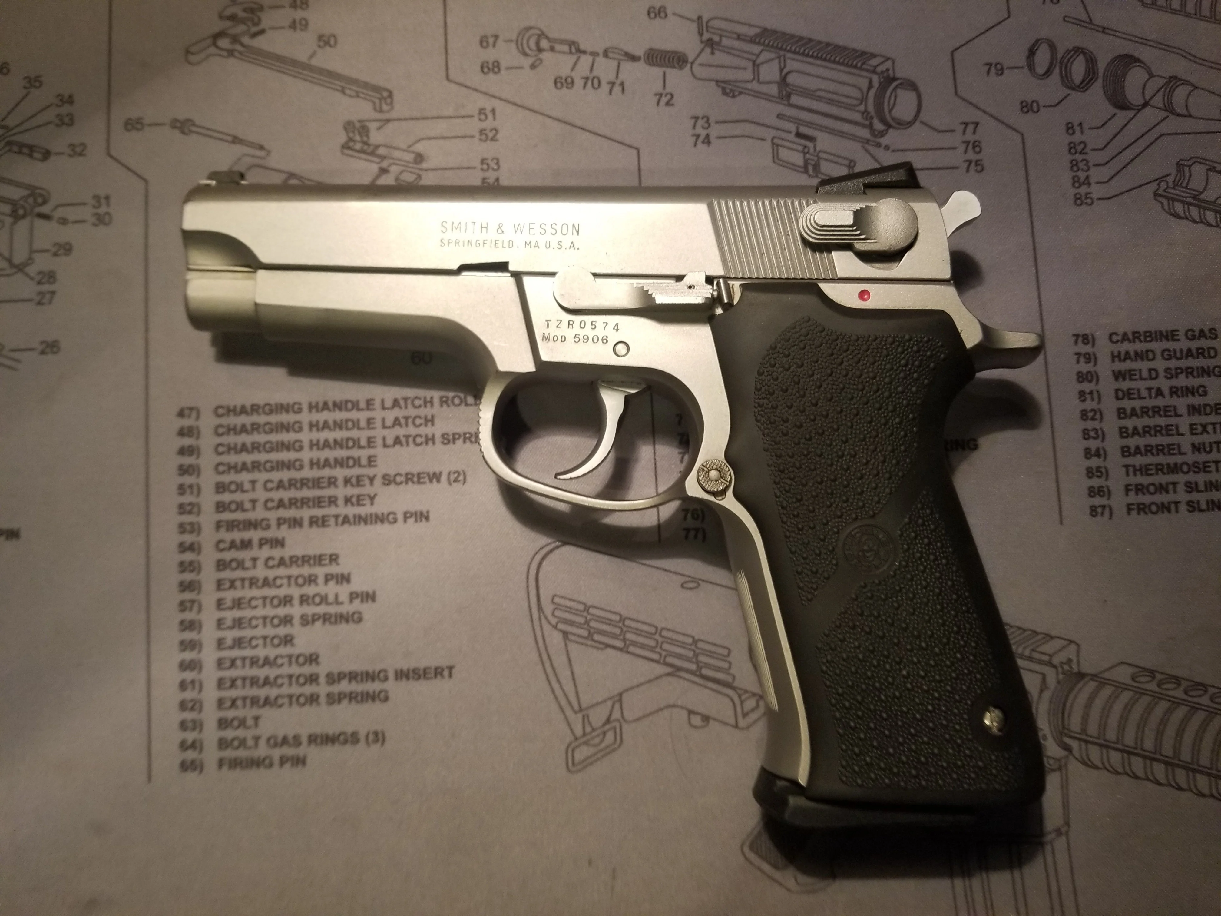 S&W 3rd GEN 5906